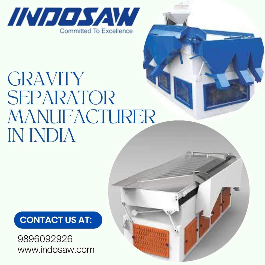 Gravity Separator Manufacturer in India